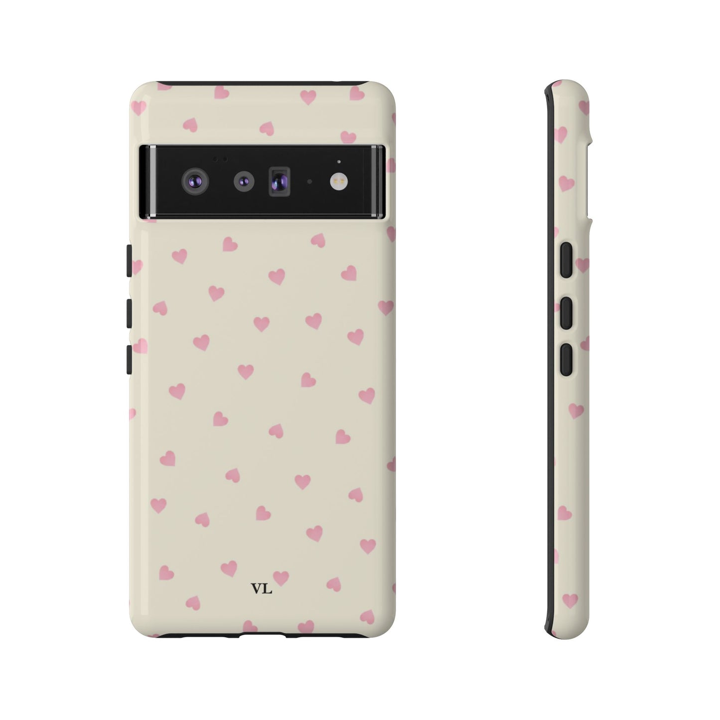 Pink hearts Case