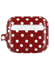 Red Polka Dot AirPod Case