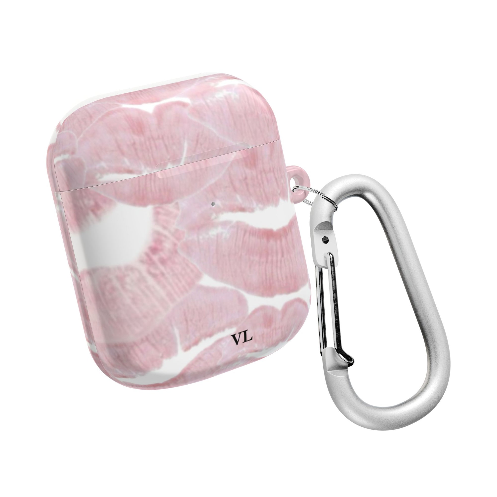 Pink Smooches Print AirPod Case