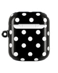 Black Polka Dot AirPod Case