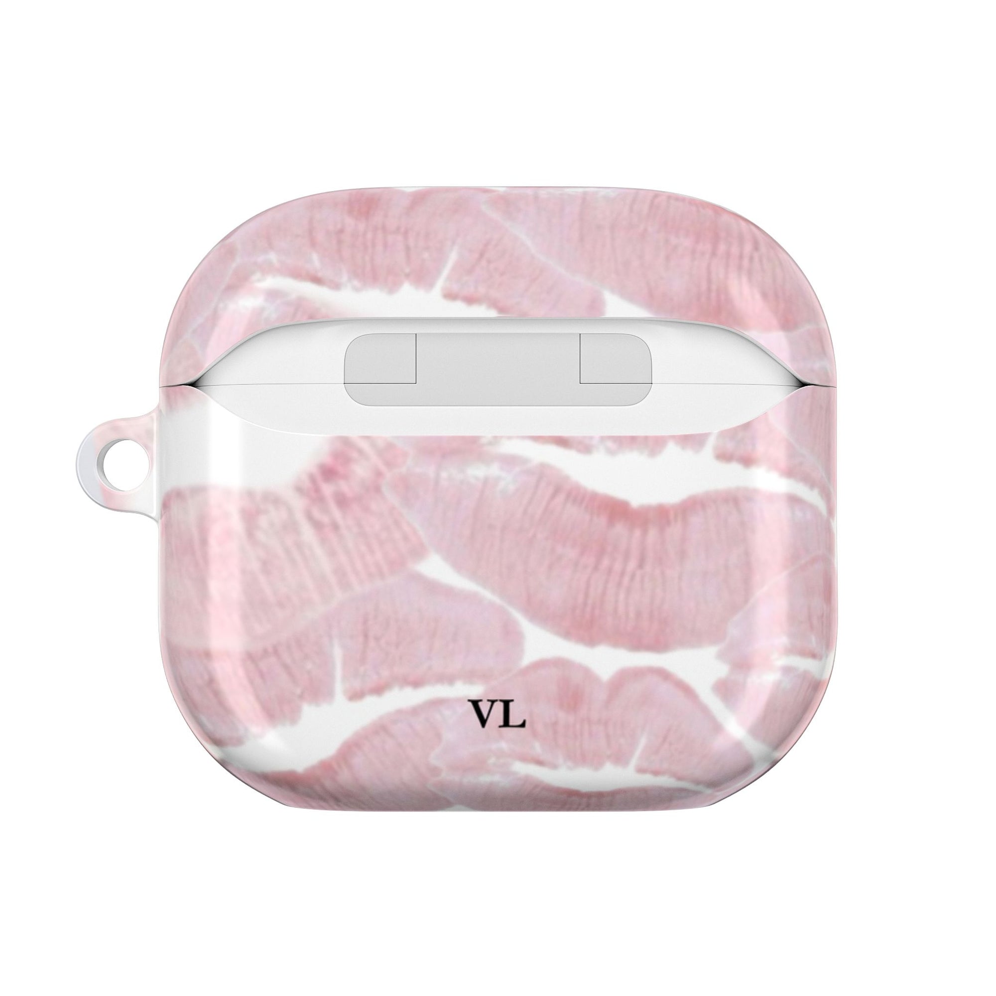 Pink Smooches Print AirPod Case
