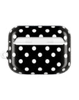 Black Polka Dot AirPod Case