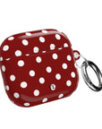 Red Polka Dot AirPod Case