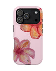 Pink Floras Magsafe Case