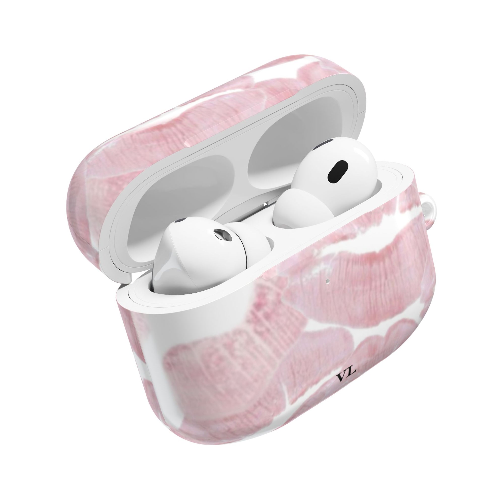 Pink Smooches Print AirPod Case