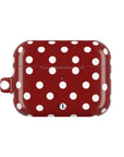Red Polka Dot AirPod Case