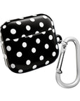 Black Polka Dot AirPod Case