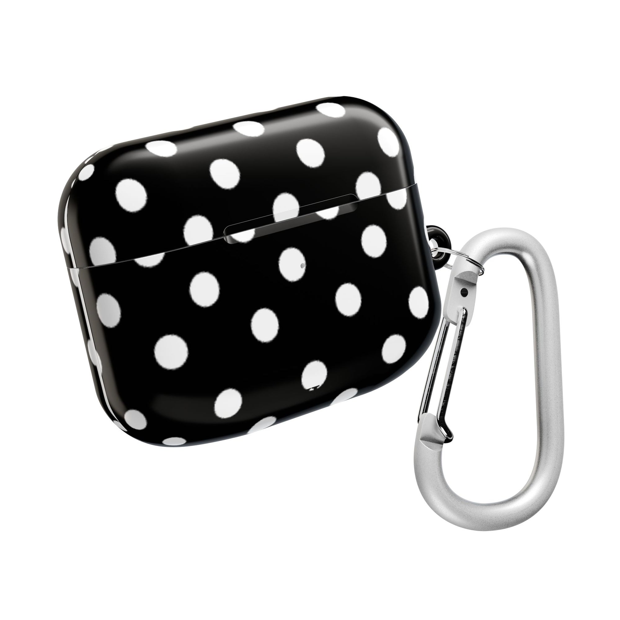 Black Polka Dot AirPod Case