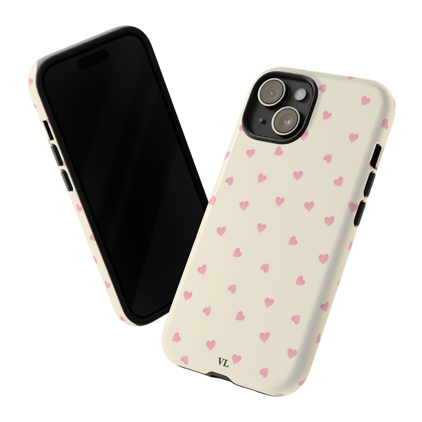 Pink hearts Case