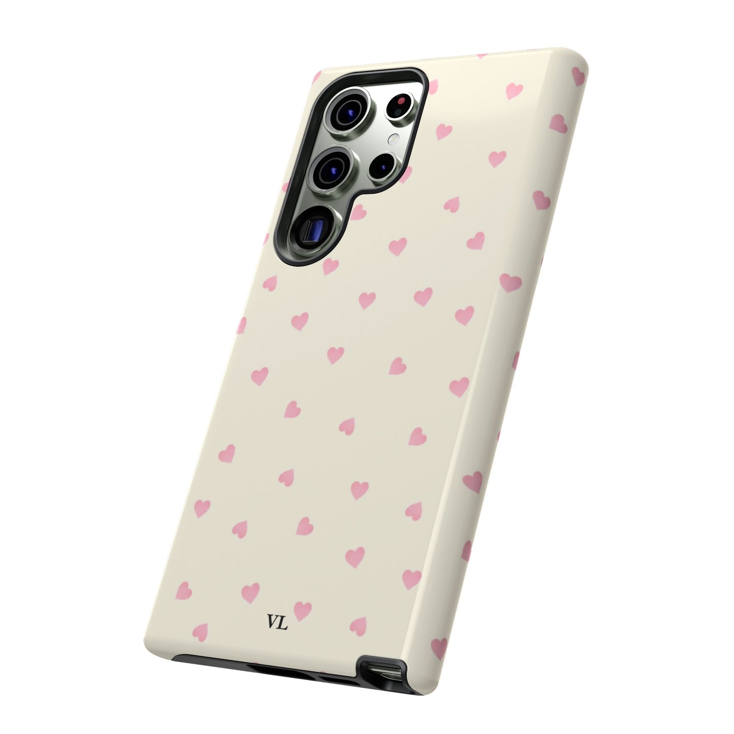 Pink hearts Case