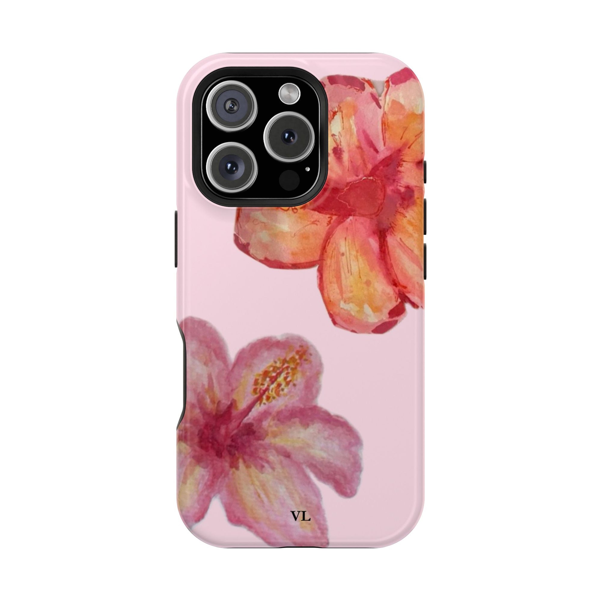 Pink Floras Magsafe Case
