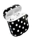 Black Polka Dot AirPod Case