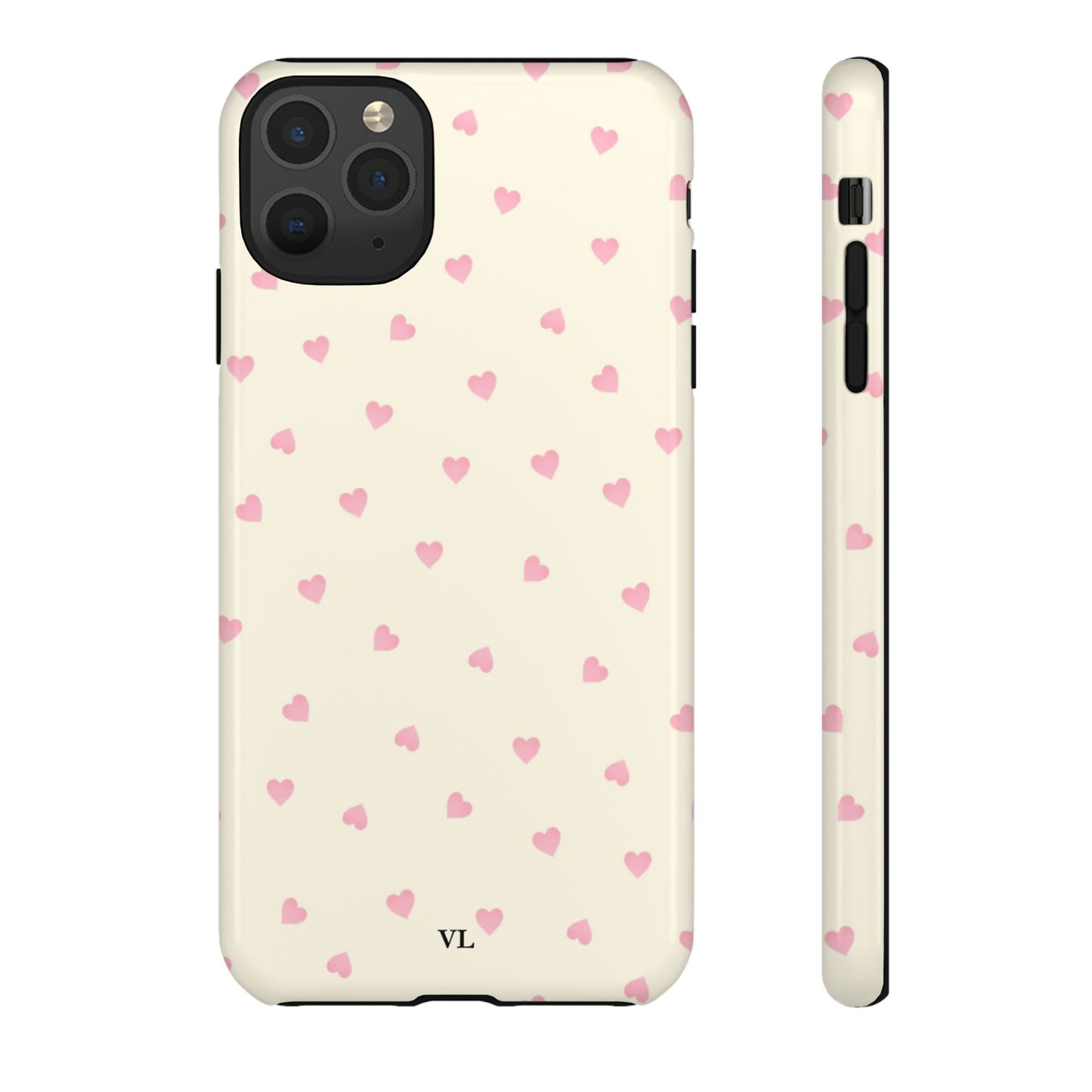 Pink hearts Case