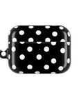 Black Polka Dot AirPod Case