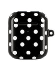Black Polka Dot AirPod Case