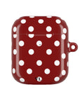 Red Polka Dot AirPod Case