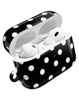 Black Polka Dot AirPod Case
