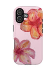 Pink Floras Magsafe Case
