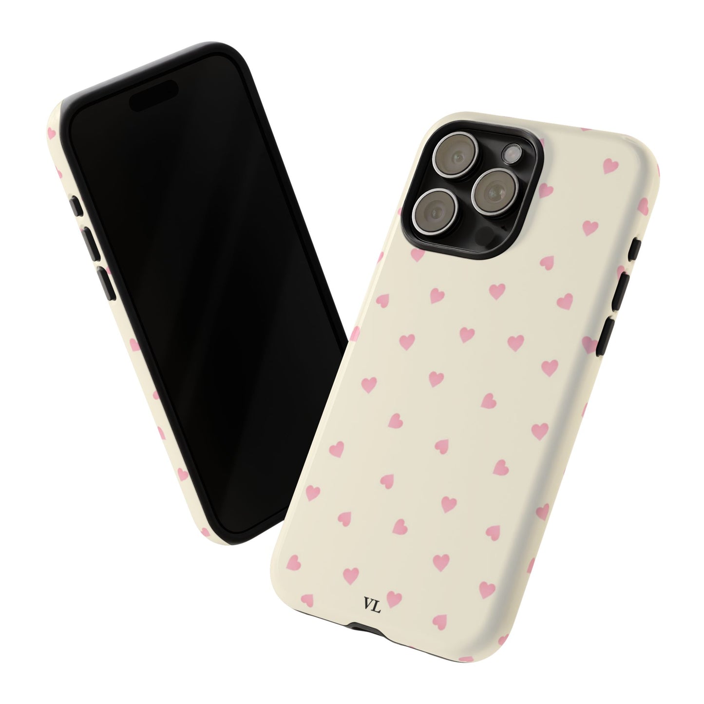 Pink hearts Case