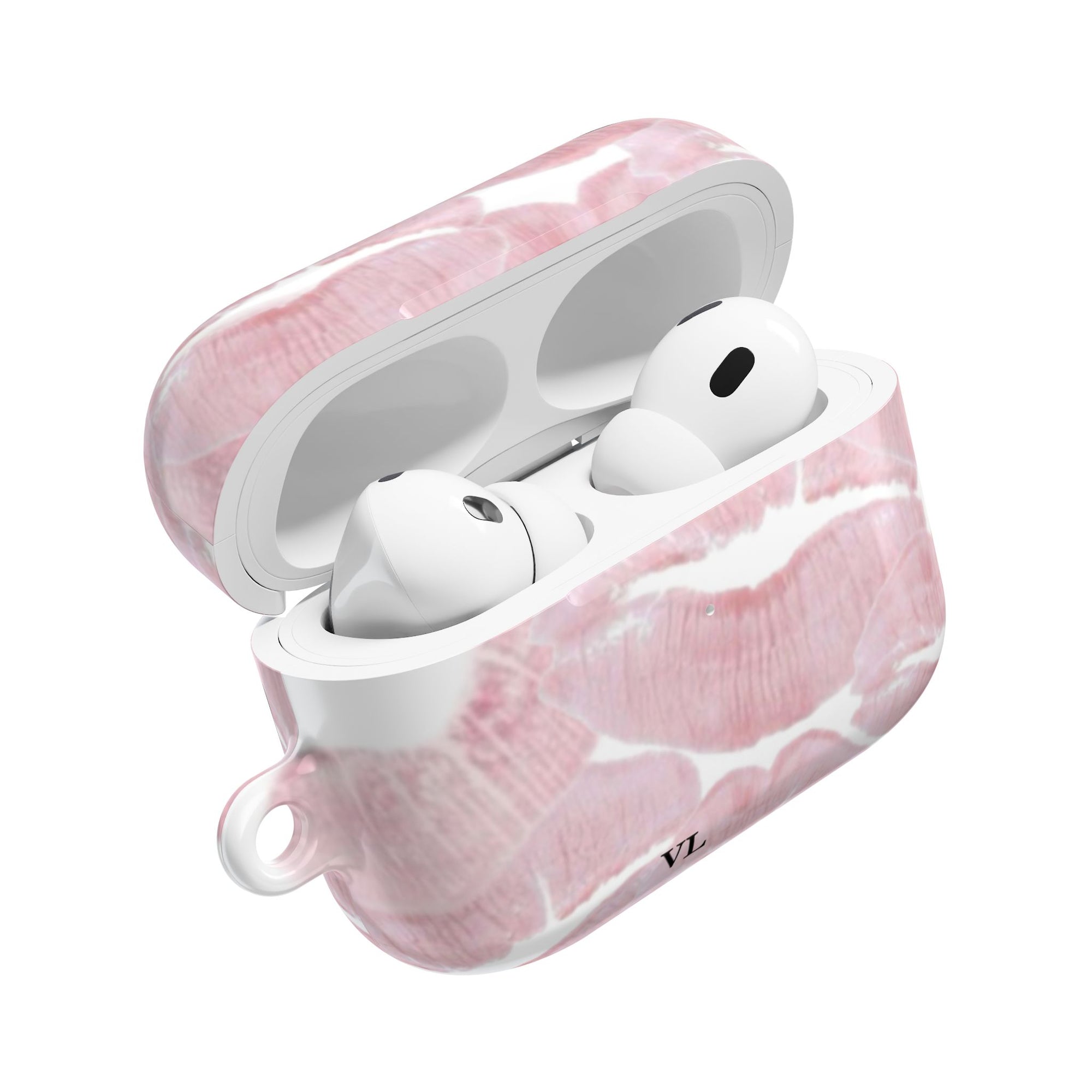 Pink Smooches Print AirPod Case