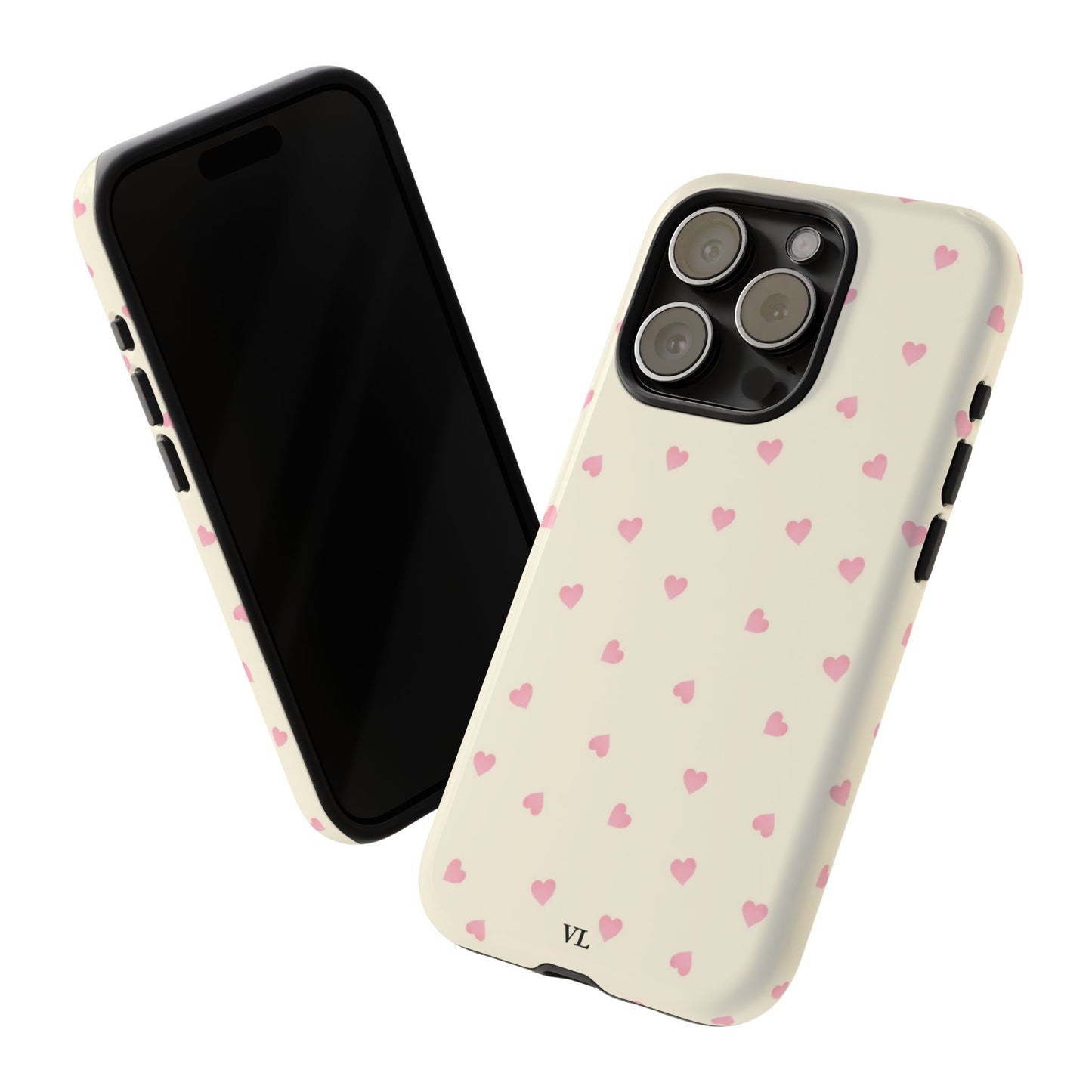 Pink hearts Case