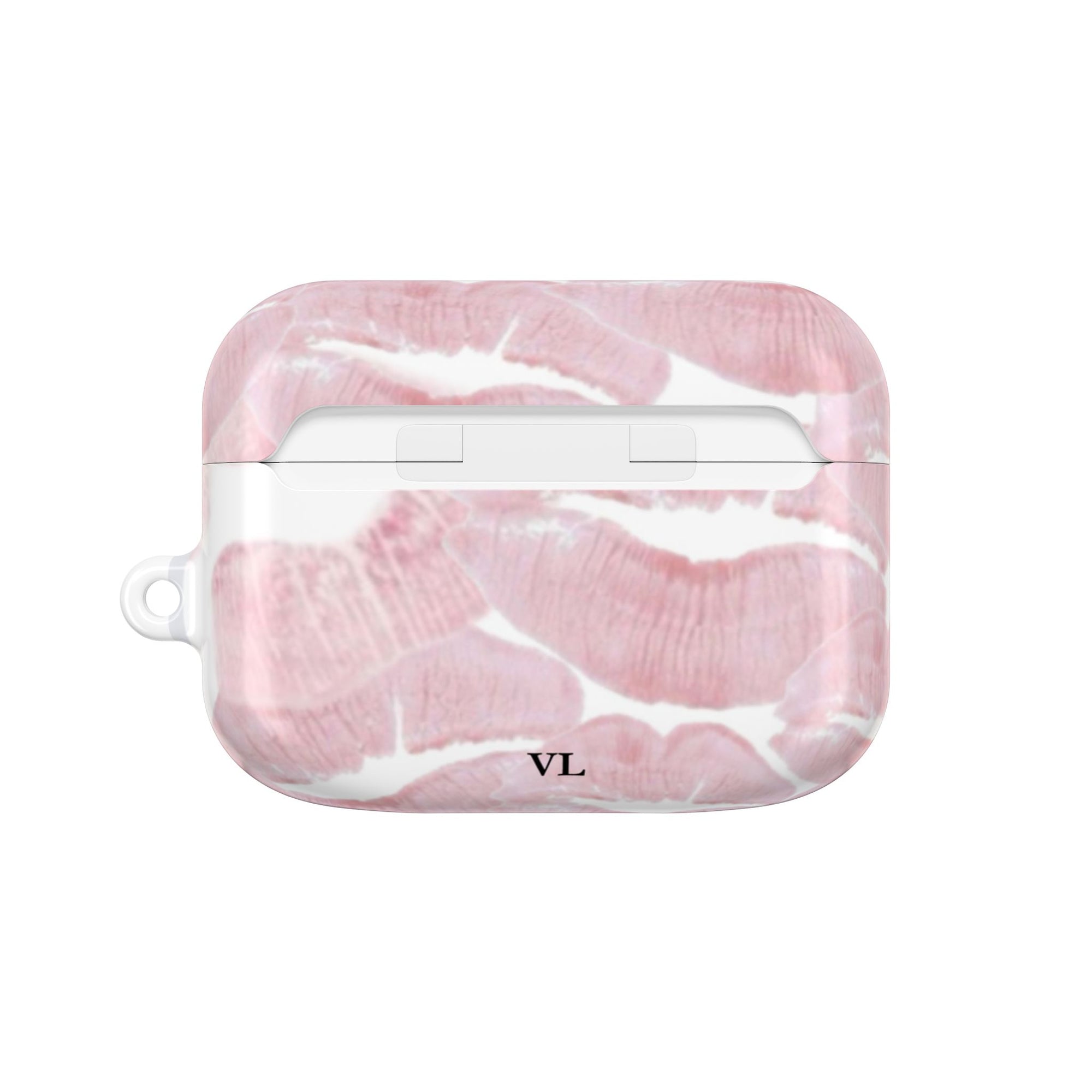 Pink Smooches Print AirPod Case