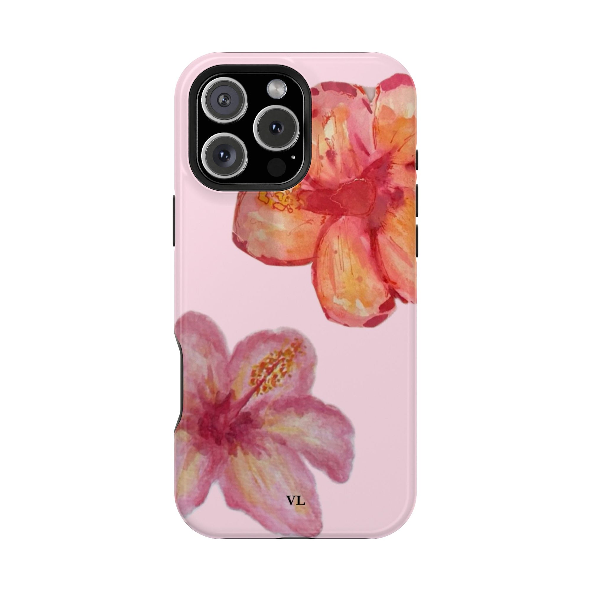 Pink Floras Magsafe Case