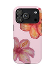 Pink Floras Magsafe Case