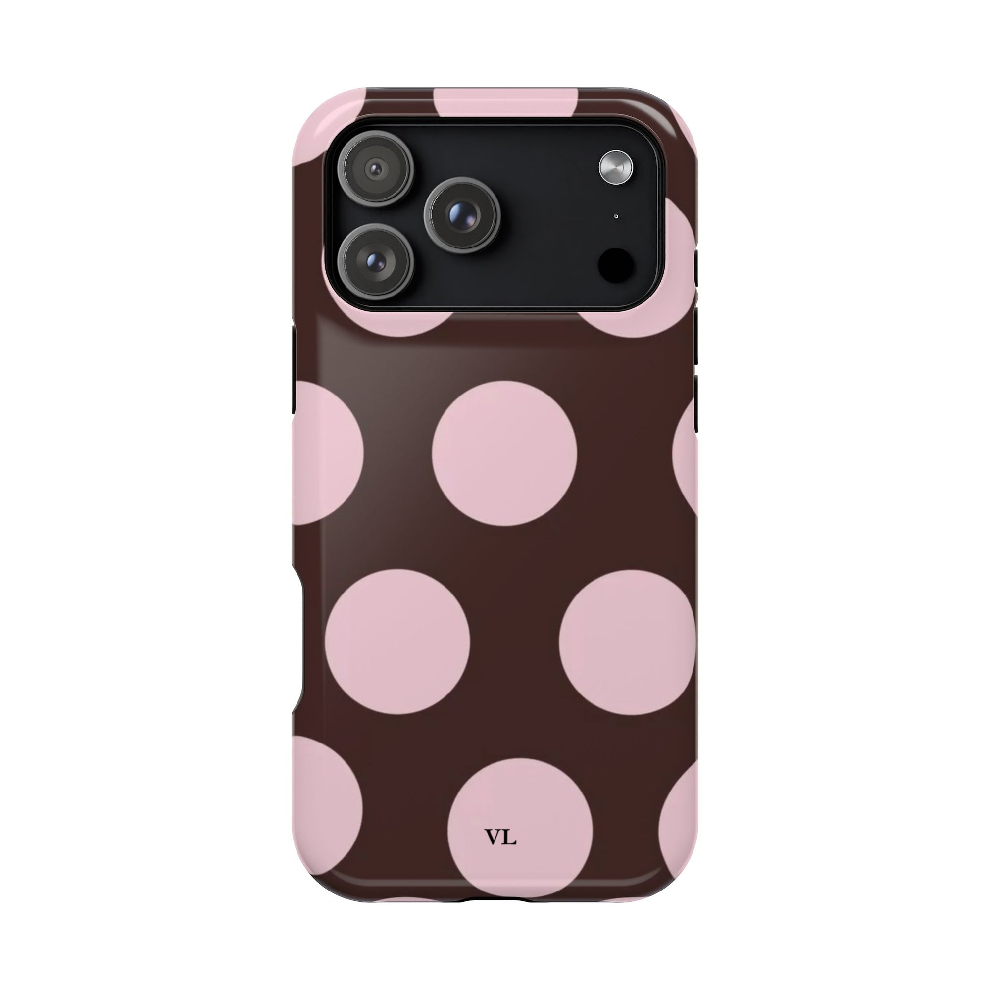 Pink on Chocolate MagSafe Case
