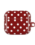 Red Polka Dot AirPod Case