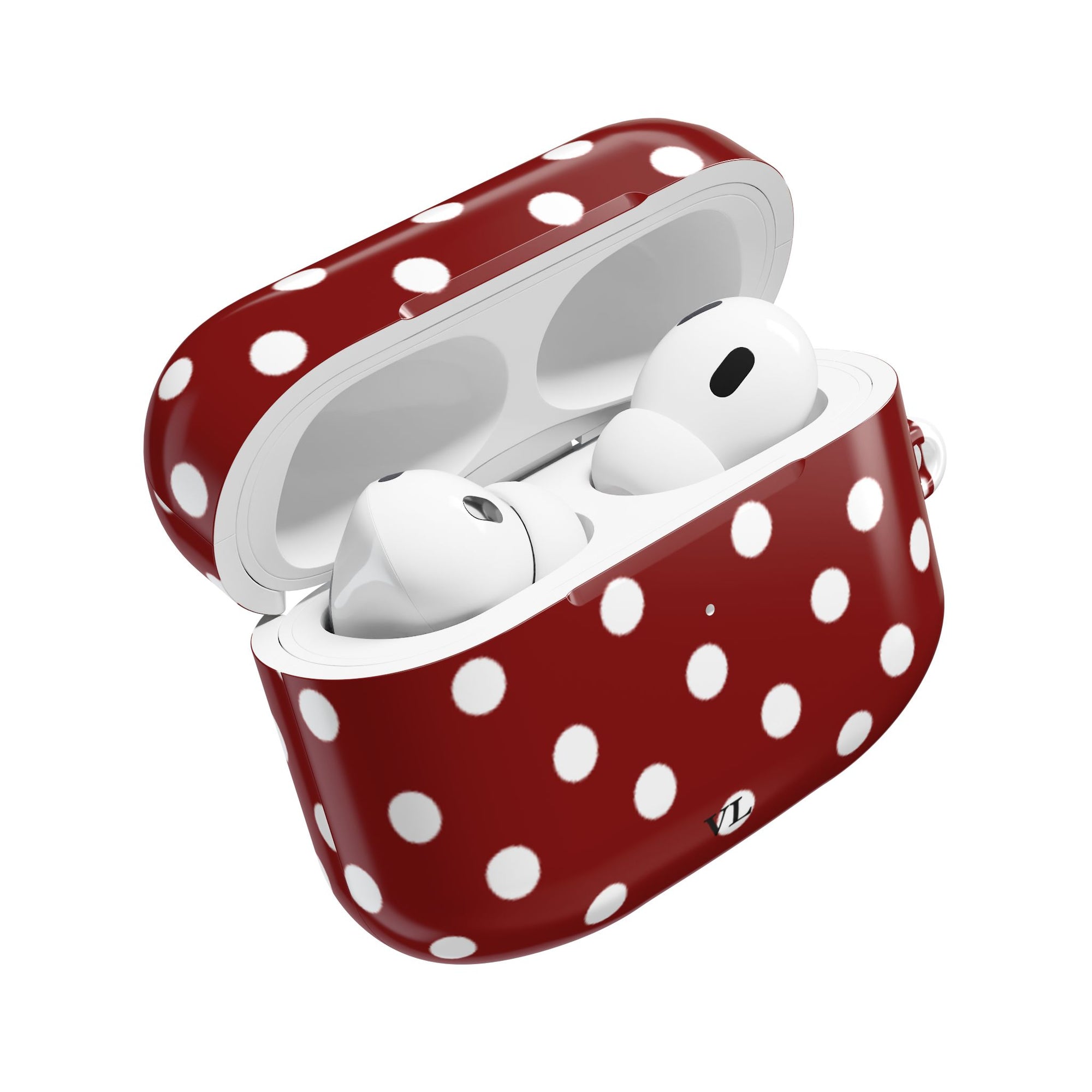 Red Polka Dot AirPod Case