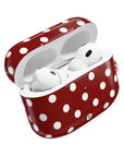 Red Polka Dot AirPod Case