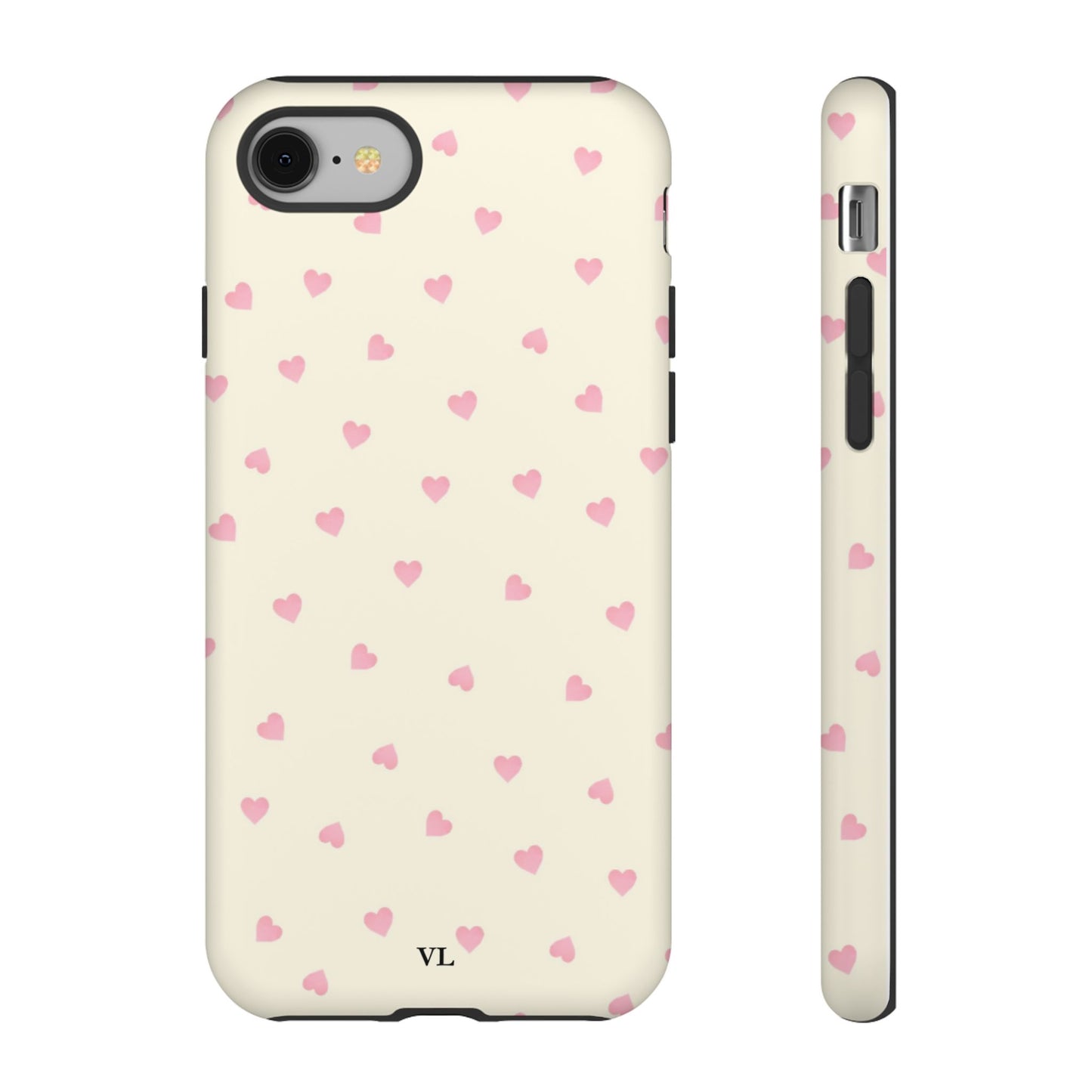 Pink hearts Case