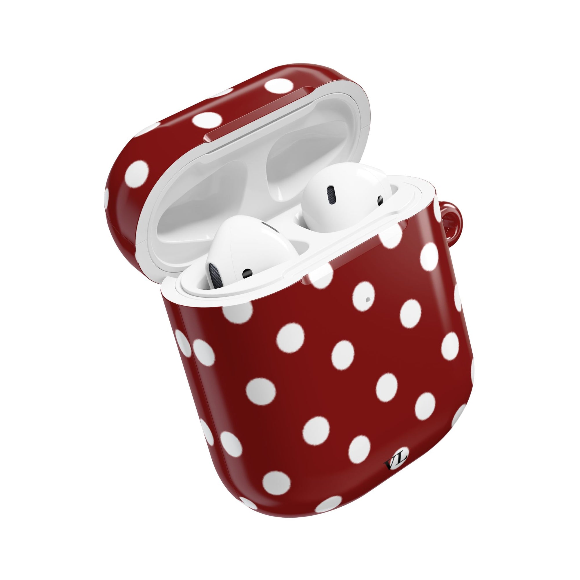 Red Polka Dot AirPod Case