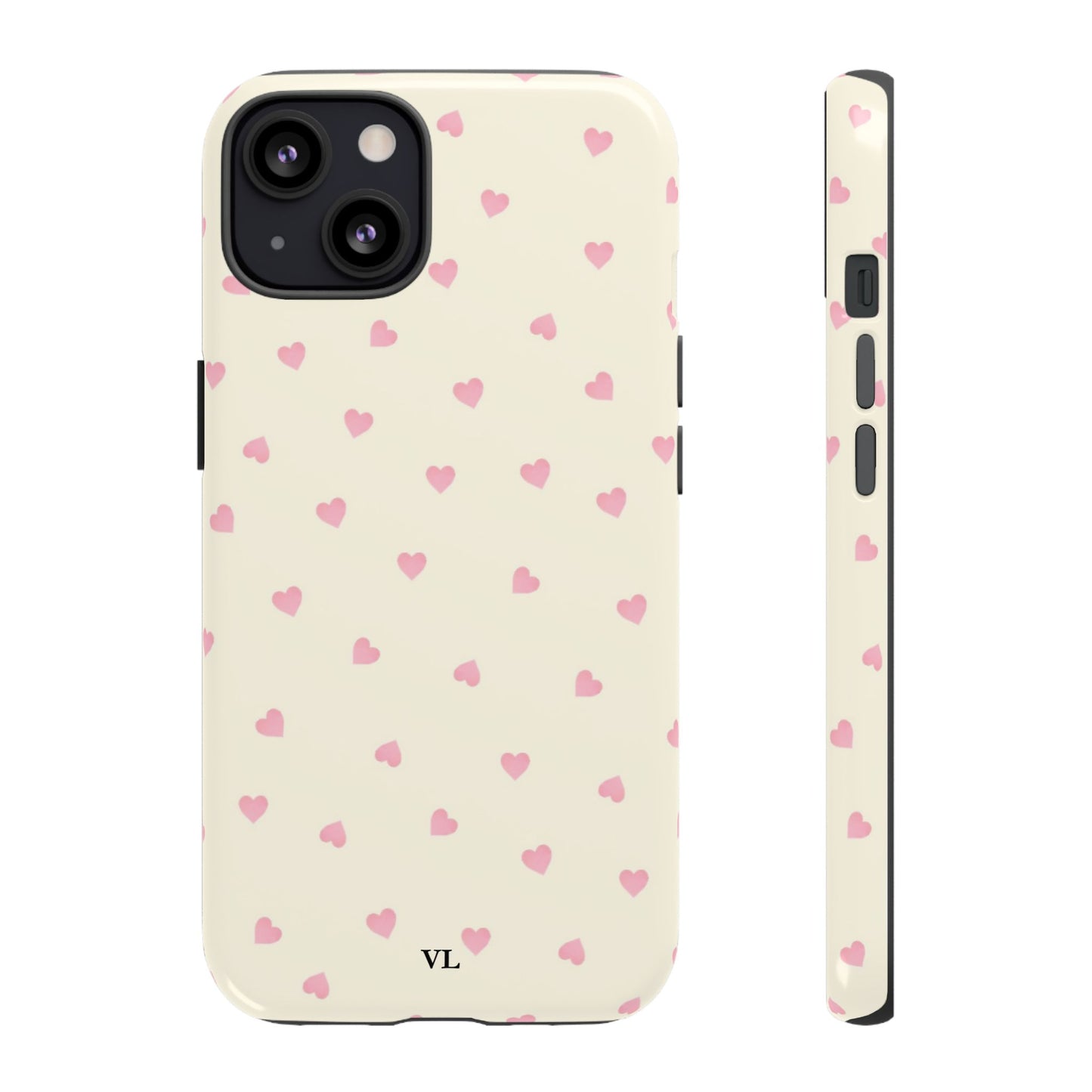 Pink hearts Case