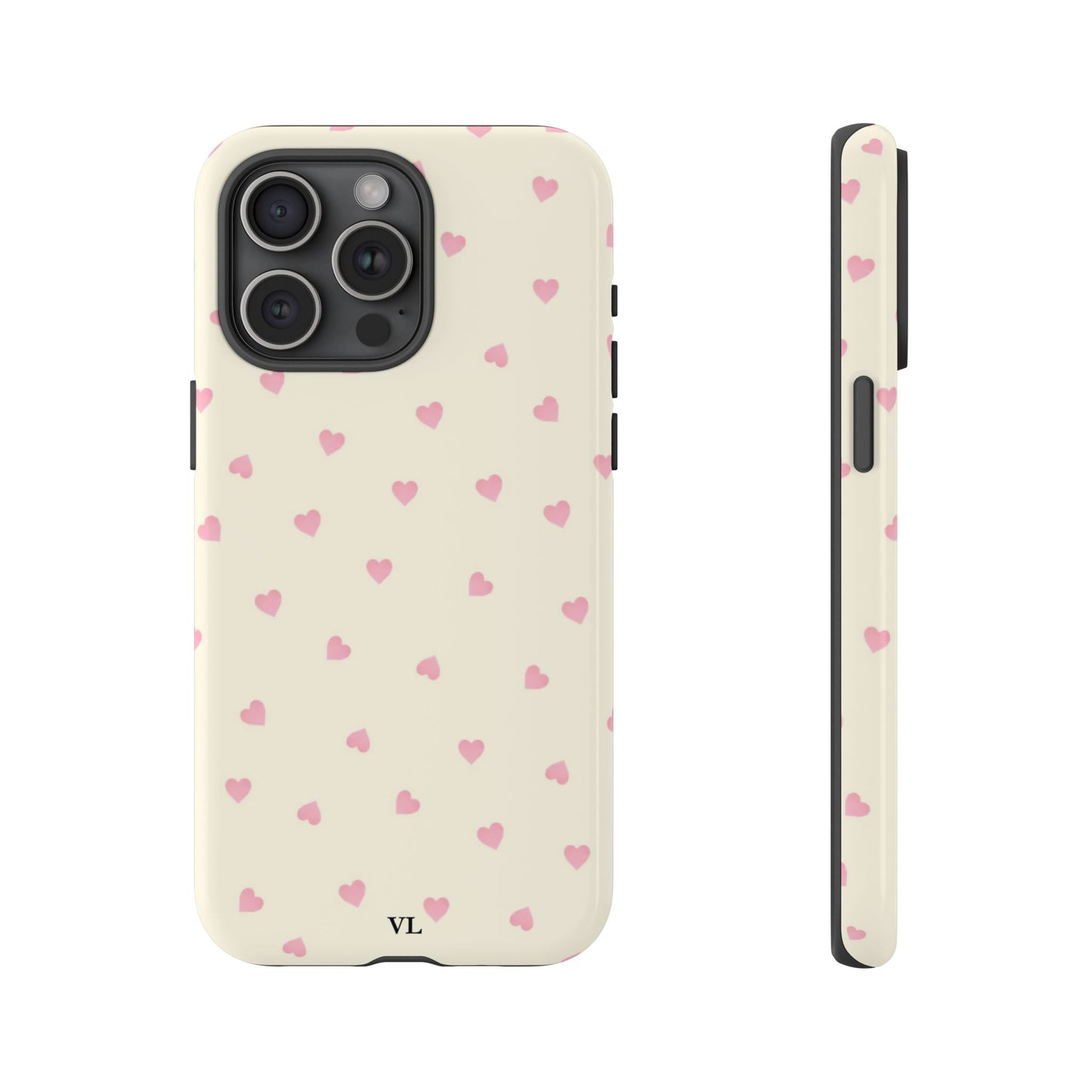 Pink hearts Case