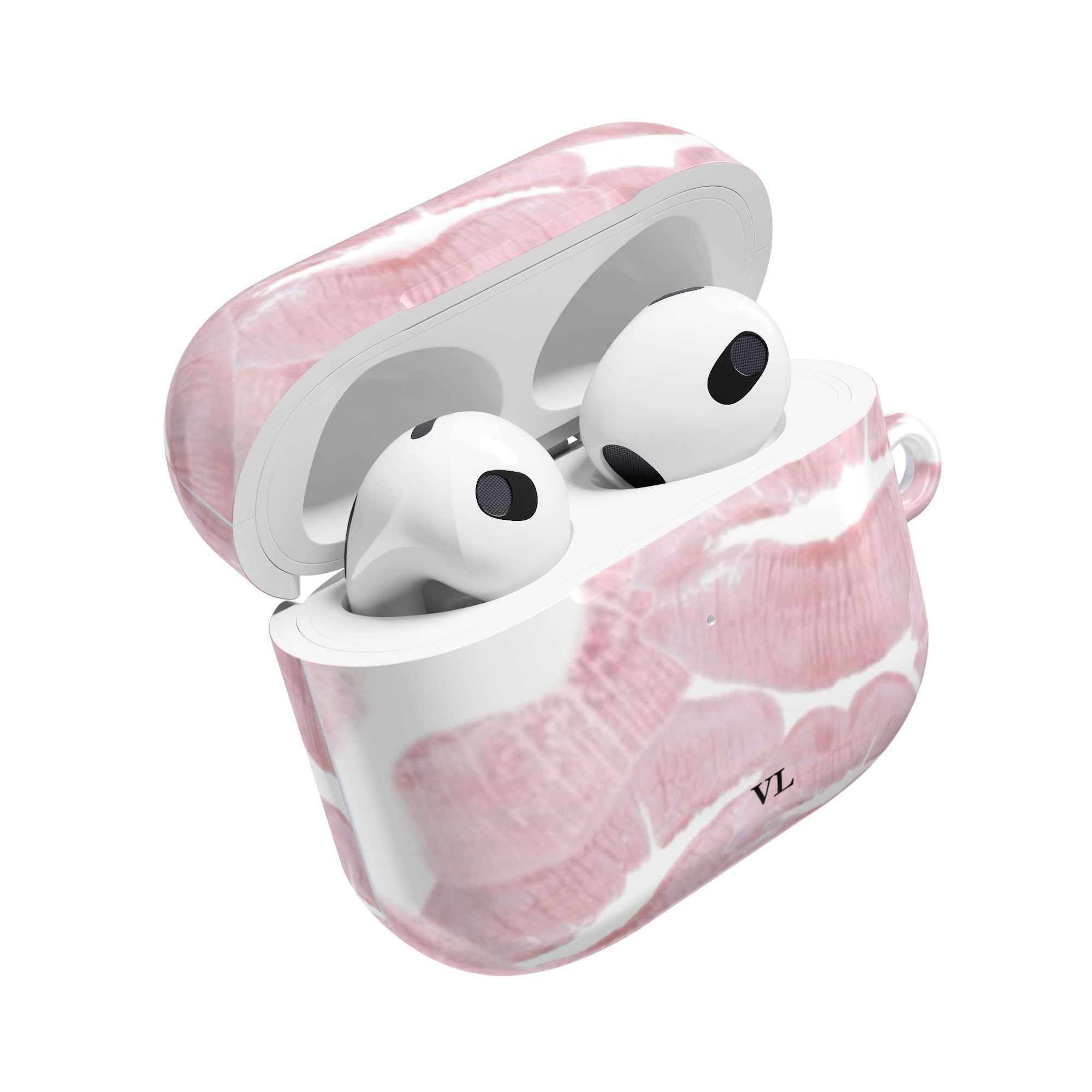Pink Smooches Print AirPod Case