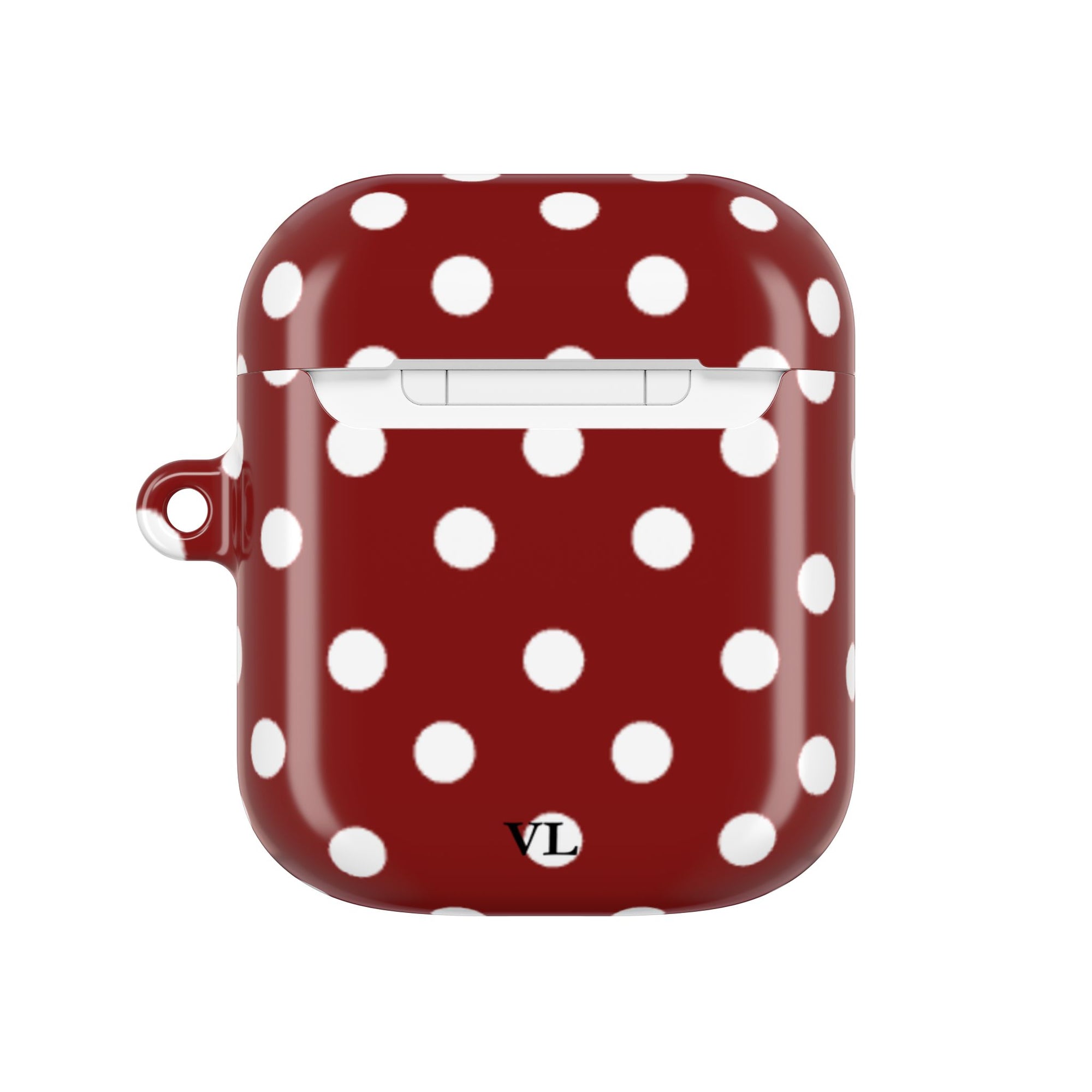 Red Polka Dot AirPod Case