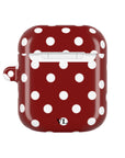 Red Polka Dot AirPod Case
