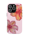 Pink Floras Magsafe Case