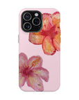 Pink Floras Magsafe Case