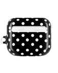 Black Polka Dot AirPod Case