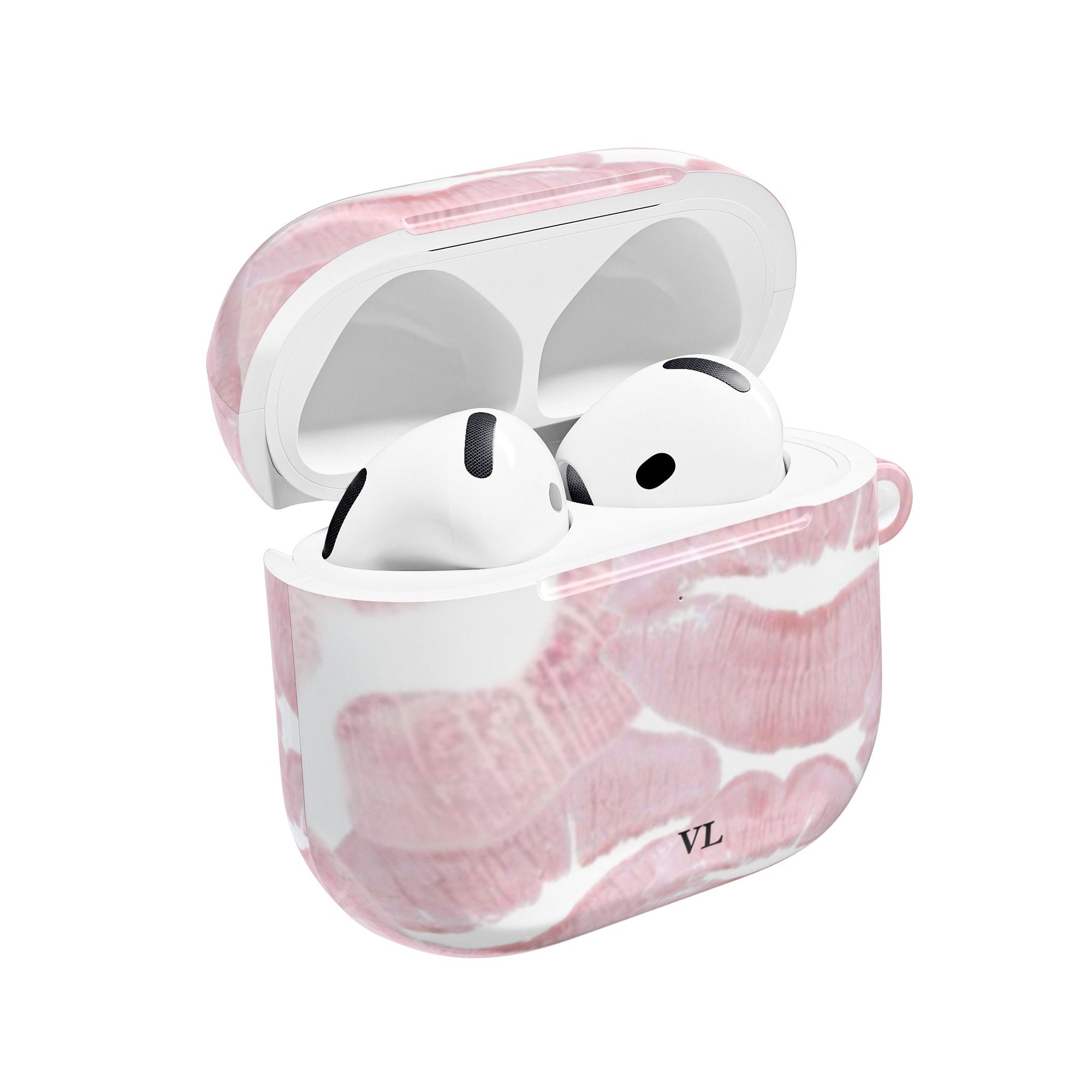 Pink Smooches Print AirPod Case