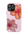 Pink Floras Magsafe Case