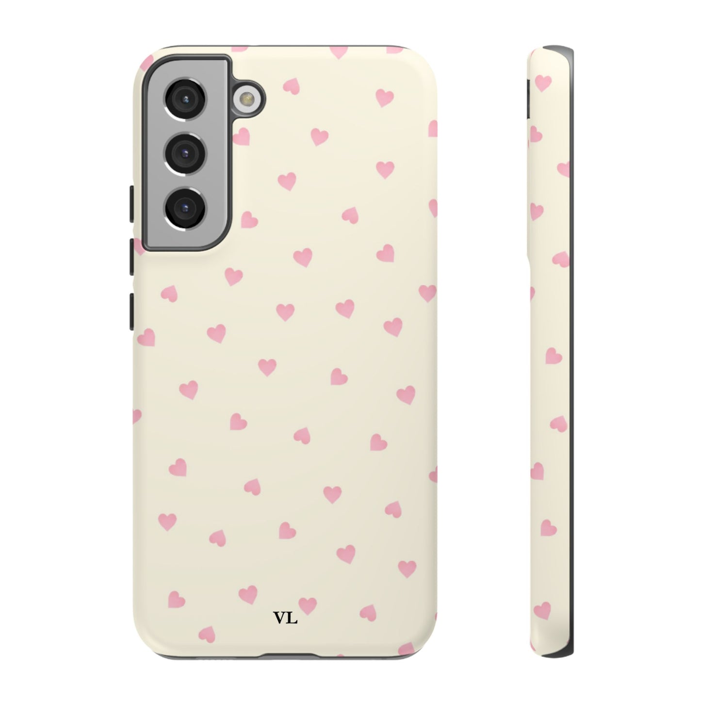 Pink hearts Case