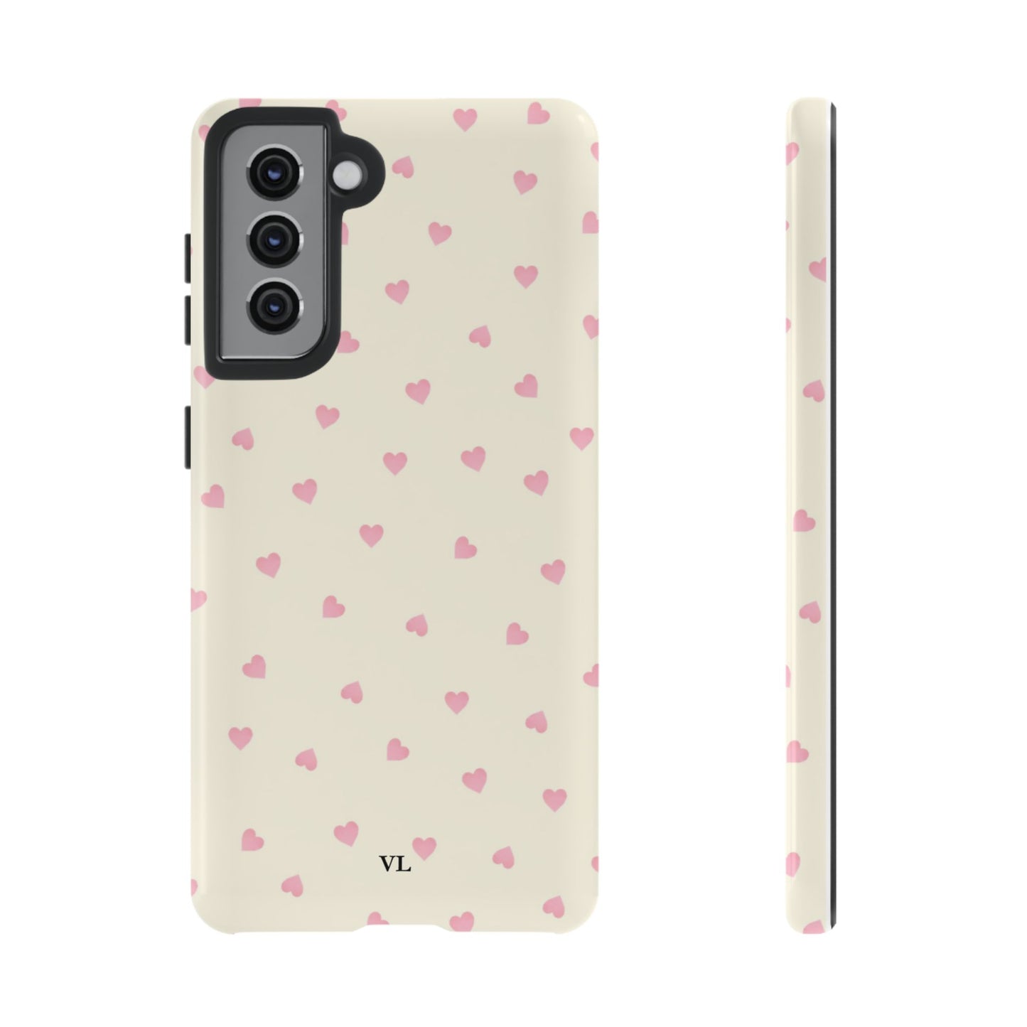 Pink hearts Case