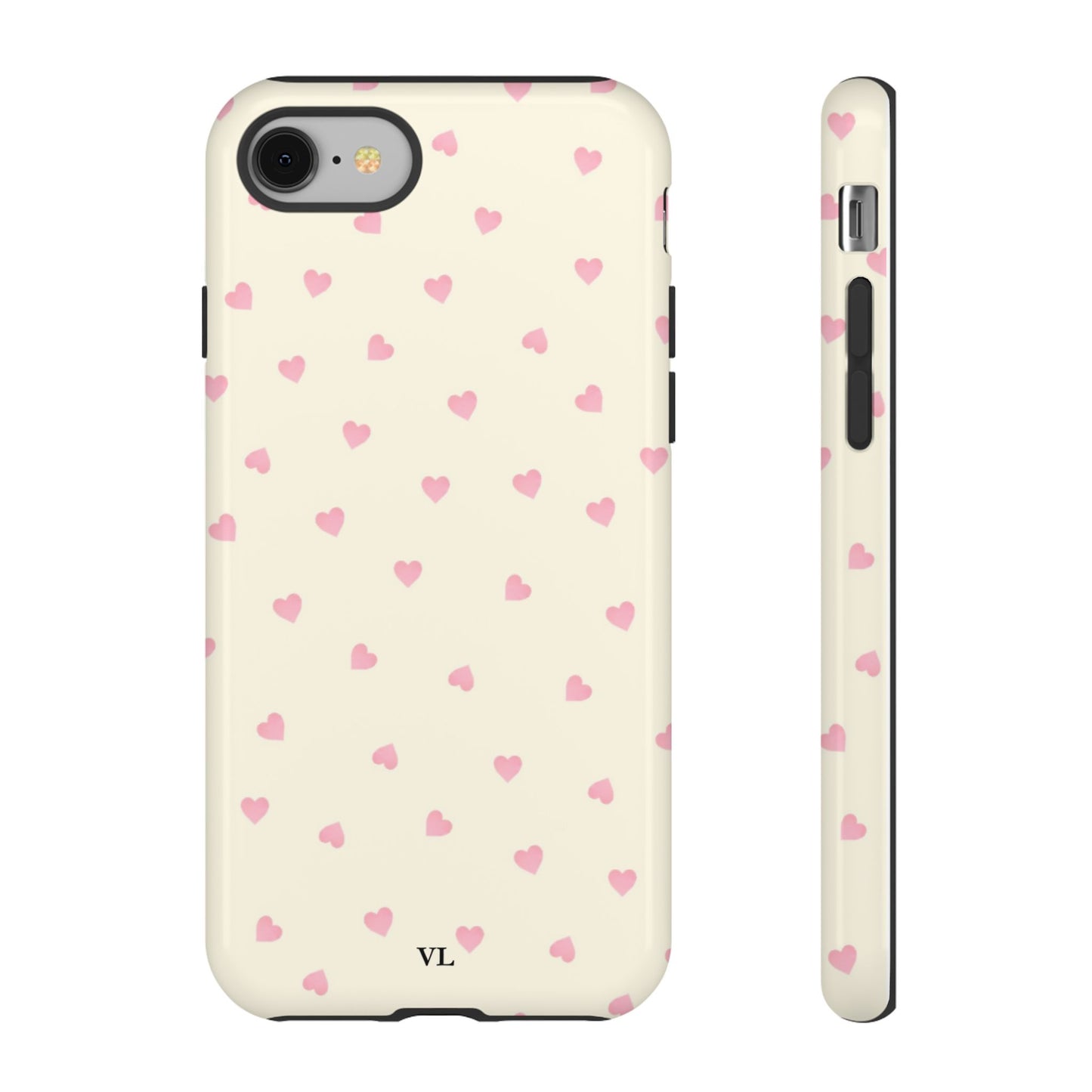 Pink hearts Case