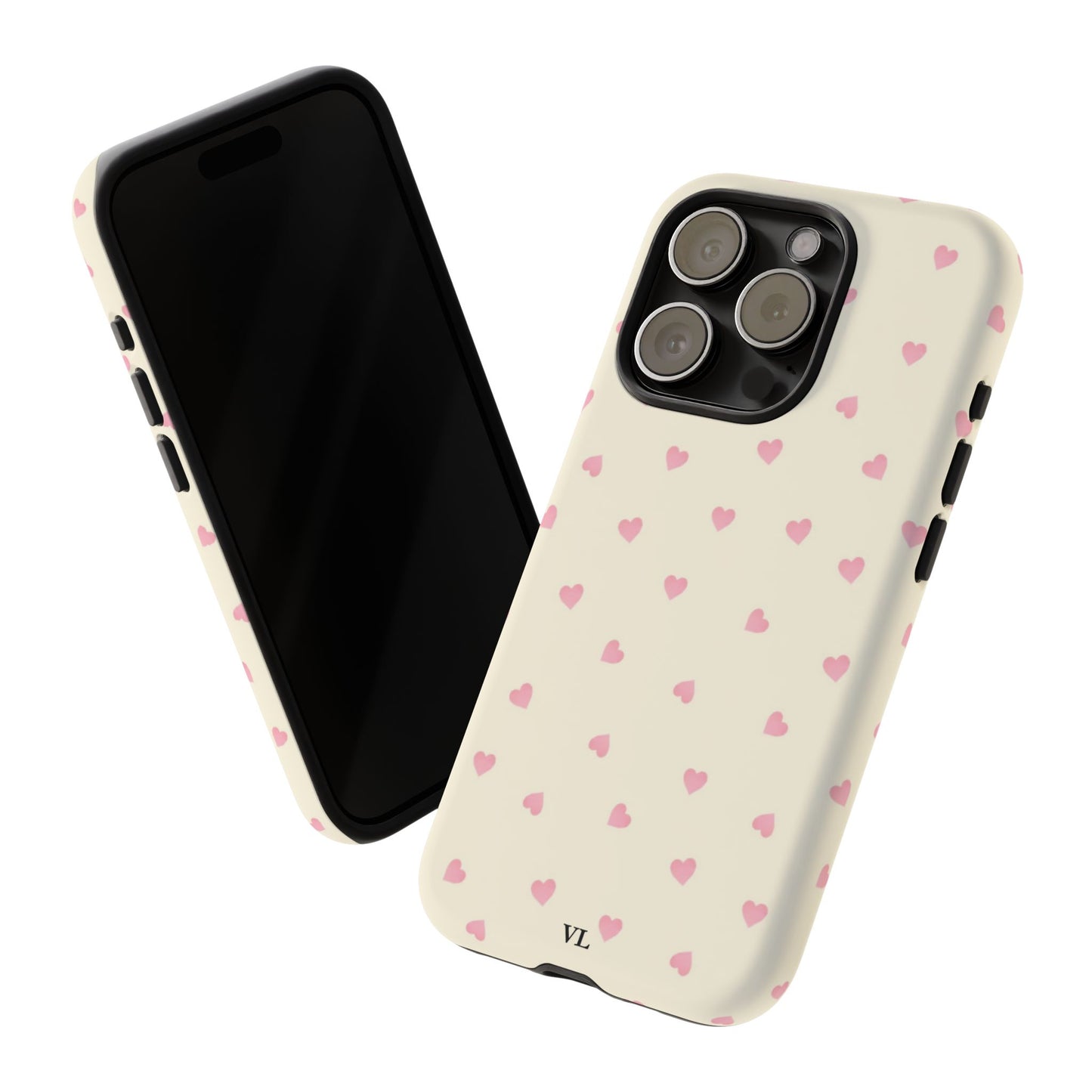 Pink hearts Case