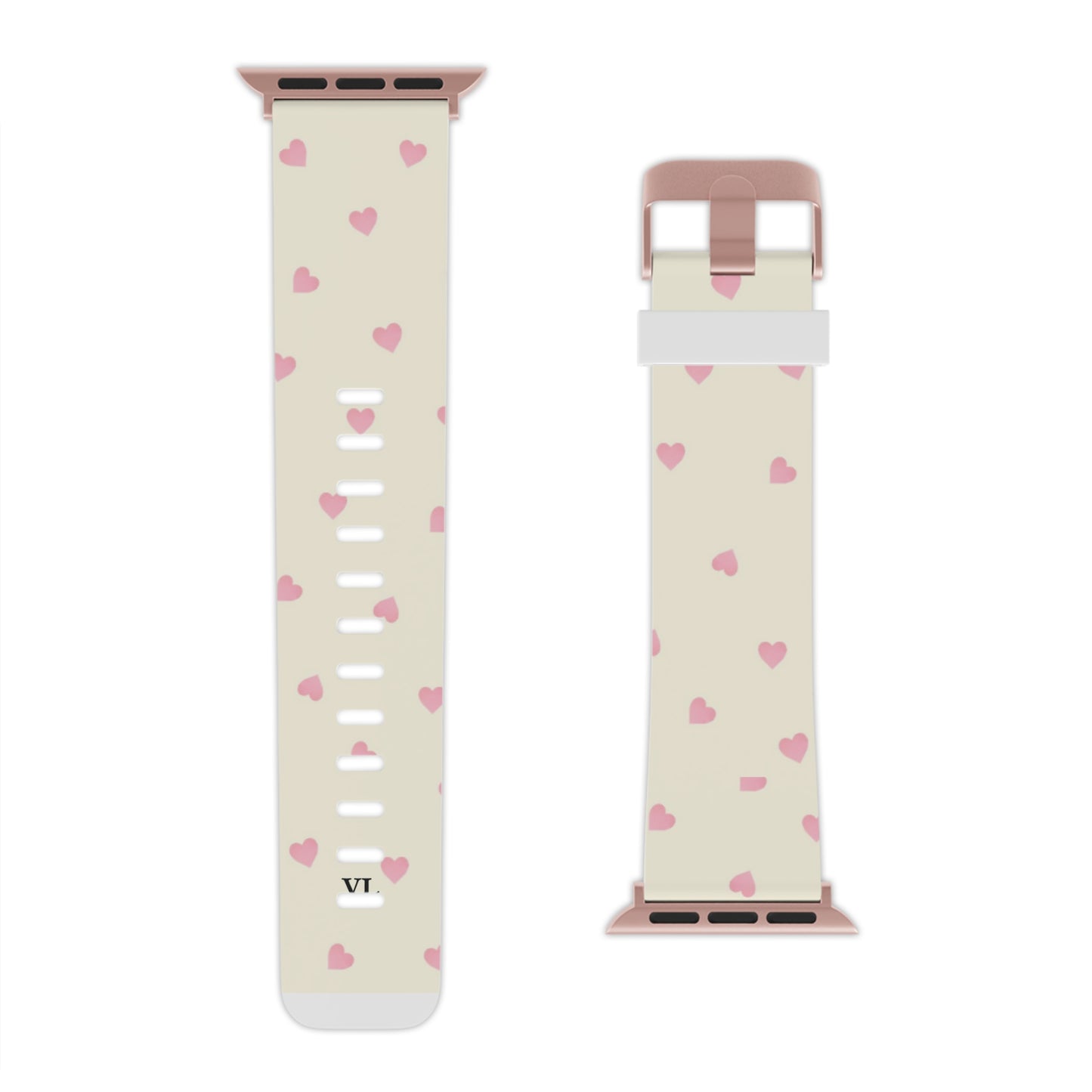 Pink sweetheart Apple Watch Strap