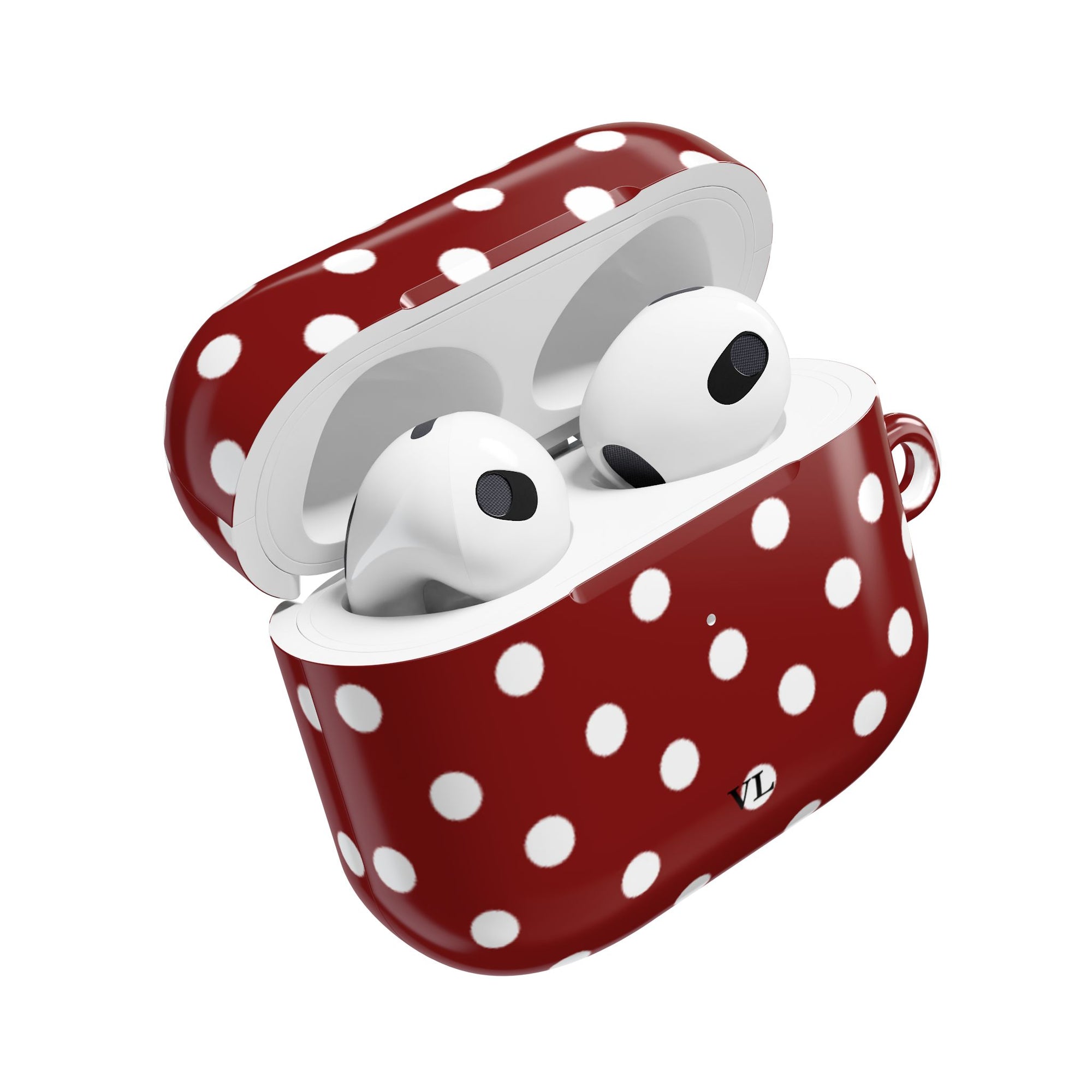 Red Polka Dot AirPod Case